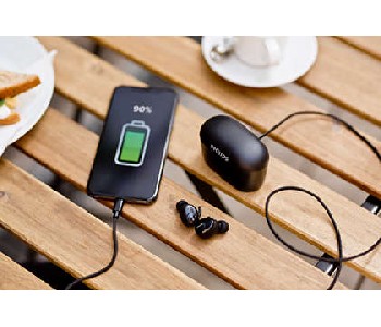 Philipsслушалки UpBeat Bluetooth 6 мм мембрани/затворен гръб, Bluetooth®, 5