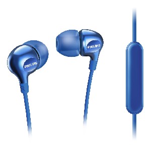 Philips слушалки с микрофон, цвят: син