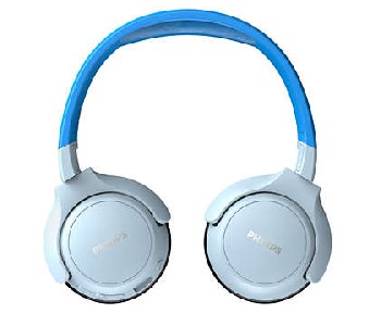 PhilipsДетски Bluetooth слушалки, подсилен дизайн, меки наушници, ултра лека