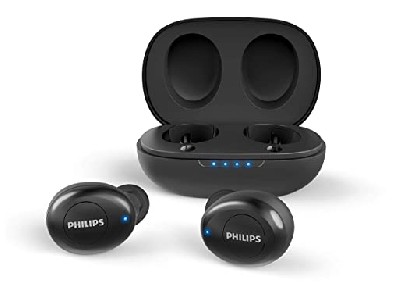 Philipsслушалки UpBeat Bluetooth 6 мм мембрани/затворен гръб, Bluetooth®, 3