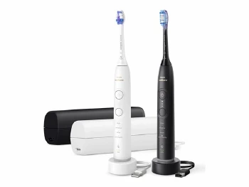 PHILIPS 2pcs toothbrush Sonicare HX7429/02 black and white