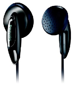 Philips слушалки за поставяне в ушите, 1, 0м кабел, честотен