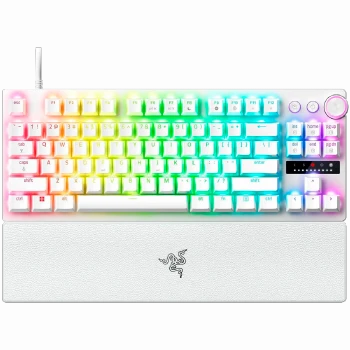 RAZER Huntsman V3 Pro Tenkeyless Gaming Keyboard - White - US Layout