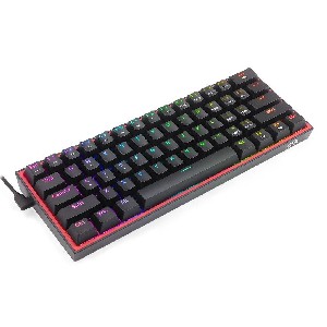 Redragon Fizz Pro K616-RGBКабелна/Bluetooth v5.0/2.4GHz RGB механична геймърска клавиатура