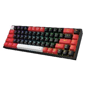 Клавиатура Redragon Castor Pro K631RGB-PRO-BRW_RD с червени суичове
