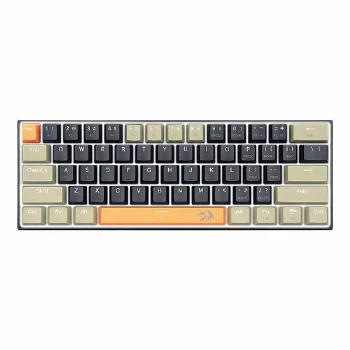 Клавиатура Redragon Lakshmi Rainbow механична геймърска K606-OG-BK-GY с blue switches