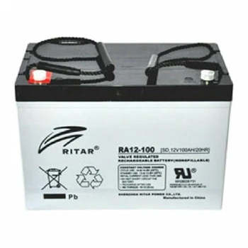 Оловна батерия RITAR (RA12-100S), AGM, 12V / 100 Ah