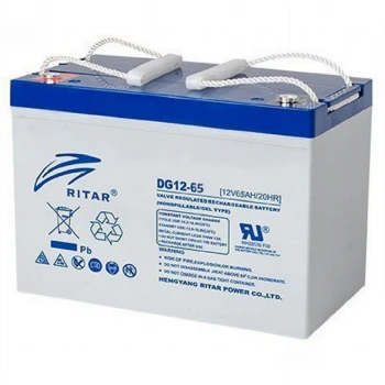 Оловна гелова батерия RITAR (DG12-65), 12V, 65Ah