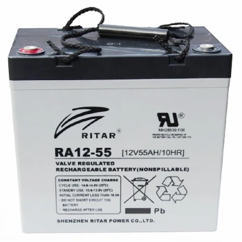 Оловна батерия RITAR (EV12-55), AGM, 12V, 55Ah