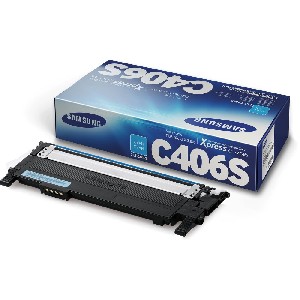 Samsung CLT-C406S Cyan Toner Cartridge