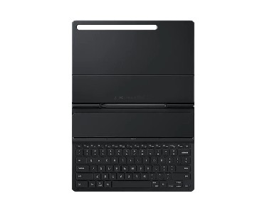 Samsung Tab S7+/Tab S7 FE (12.4" ) Book Cover Keyboard Slim Black