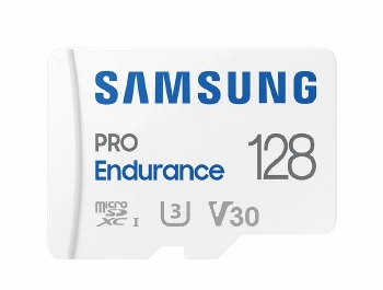 Samsung 128 GB micro SD PRO Endurance, Adapter, Class10, Waterproof
