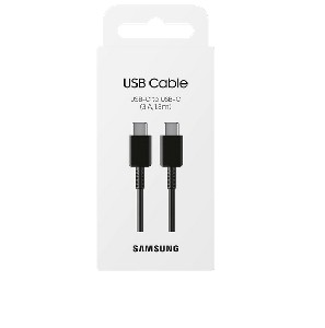 Samsung Cable USB-C to USB-C 1.8m (3A) Black