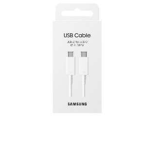 Samsung Cable USB-C to USB-C 1.8m (5A) White