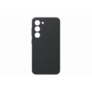Samsung S23 S911 Leather Cover, Black