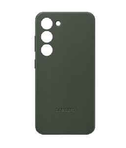 Samsung S23 S911 Leather Cover, Green