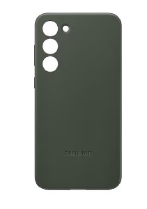 Samsung S23+ S916 Leather Cover, Green