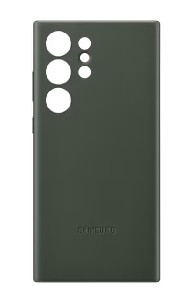 Samsung S23 Ultra S918 Leather Cover, Green