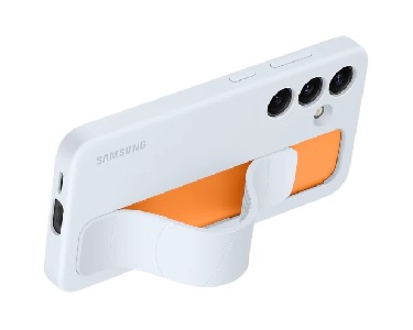 Samsung S24 Standing Grip Case Light Blue