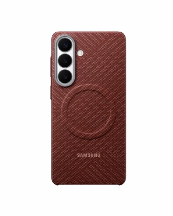 Samsung S26+ Carbon Magnet Case Coral Red