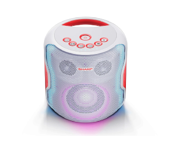 Sharp Speakers PS-919(WH), 2.1 PARTY SPEAKER SYSTEM