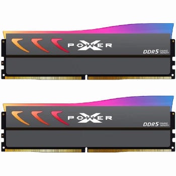 SILICON POWER 32GB (16Gx2) XPOWER Storm DDR5 RGB Gaming UDIMM