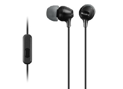 Sony Headset MDR-EX15AP black