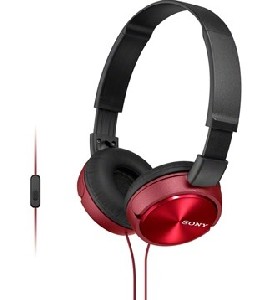 Sony Headset MDR-ZX310AP red