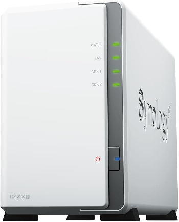 Мрежов сторидж Synology DS223j, За 2 диска, Realtek RTD1619B