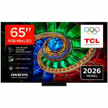 TCL 65RM7L 65" Commercial Display 16/7 Operation Built-in 2.4/5GHz Wi-Fi