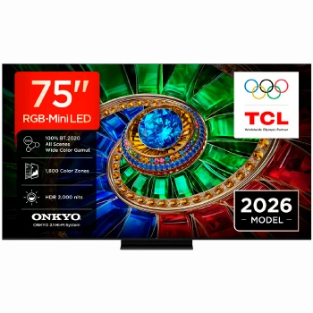 TCL 75RM7L 75" Commercial Display 16/7 Operation Built-in 2.4/5GHz Wi-Fi