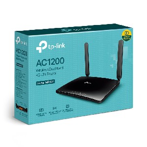 Безжичен двулентов 4G рутер TP-Link Archer MR400 AC1350