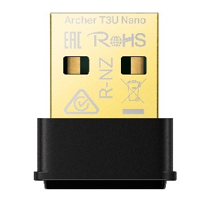 Безжичен нано USB адаптер TP-Link Archer T3U Nano AC1300 MU-MIMO