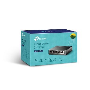 5-портов Gigabit комутатор TP-Link TL-SG1005LP с 4 PoE+ порта