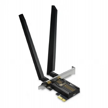 3-лентов Bluetooth 5.4 Wi-Fi7 PCIe адаптер TP-Link Archer TBE552E BE9300