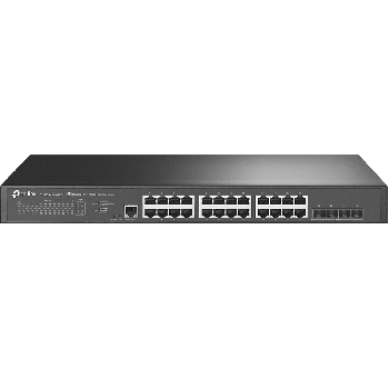 24-портов комутатор TP-Link TL-SG3428X-M2 JetStream 2.5GBASE-T L2+ управляван с 4 10GE