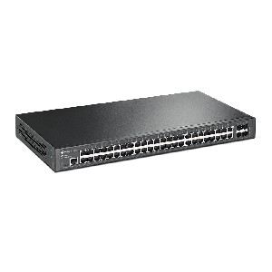 48-портов Gigabit L2 управляем комутатор TP-Link JetStream TL-SG3452 с 4 SFP слота