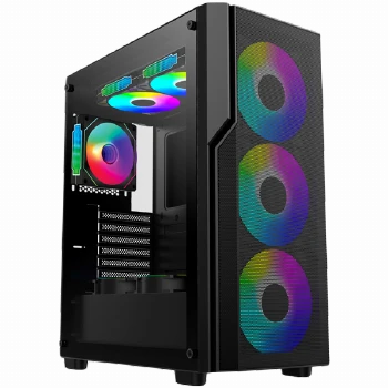 Chassis FC-C01 ARGB 7 slots; 1x Type-C