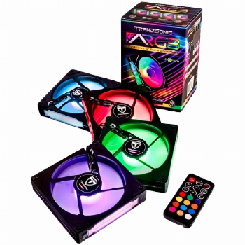 ARGB Fan*4 & ARGB controller & Remote ; Fan