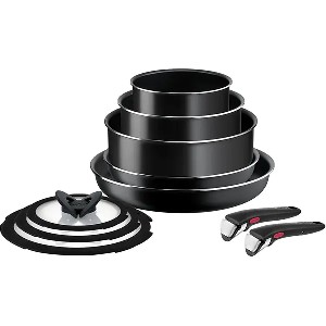 Tefal L1539053 Easy Cook& Clean 10pcs set: FP24/28 + SCP 16/20 with lids + sautepan 24