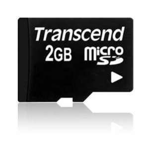 Transcend 2GB microSD (no box& adapter)