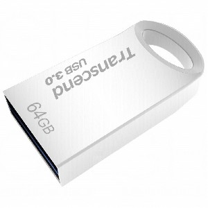 Transcend 64GB JetFlash 710, USB 3.0, Silver Plating