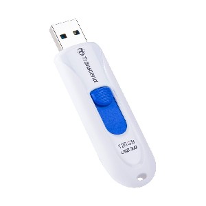 Transcend 128GB JETFLASH 790, USB 3.0, white