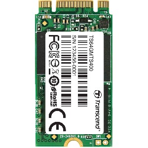 Transcend 64GB, M.2 2242 SSD, SATA, MLC