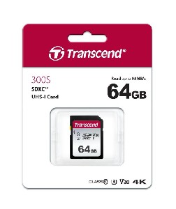 Transcend 64GB UHS-I U1 SD Card