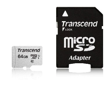 Transcend 64GB UHS-I U1 microSD with Adapter