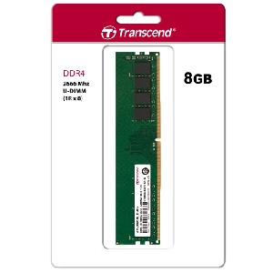 Transcend 8GB JM DDR4 2666Mhz U-DIMM 1Rx8 1Gx8 CL19 1.2V