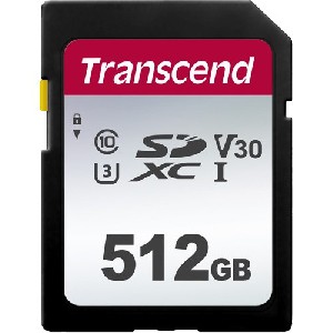 Transcend 512GB SD card UHS-I U3