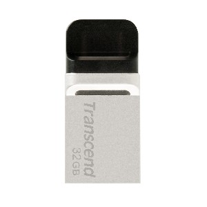 Transcend 32GB, JF880, OTG, USB3.0, Silver