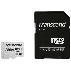 Transcend 256GB microSD UHS-I U1 (with adapter)